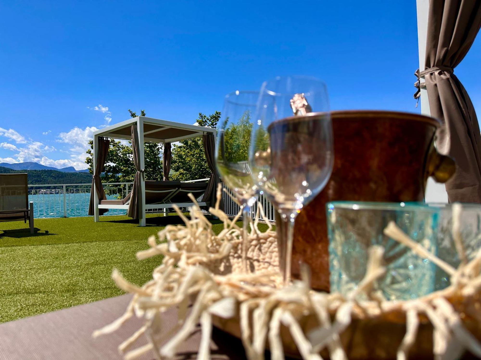 Strandhotel Kaerntnerhof Portschach am Woerthersee Exterior foto