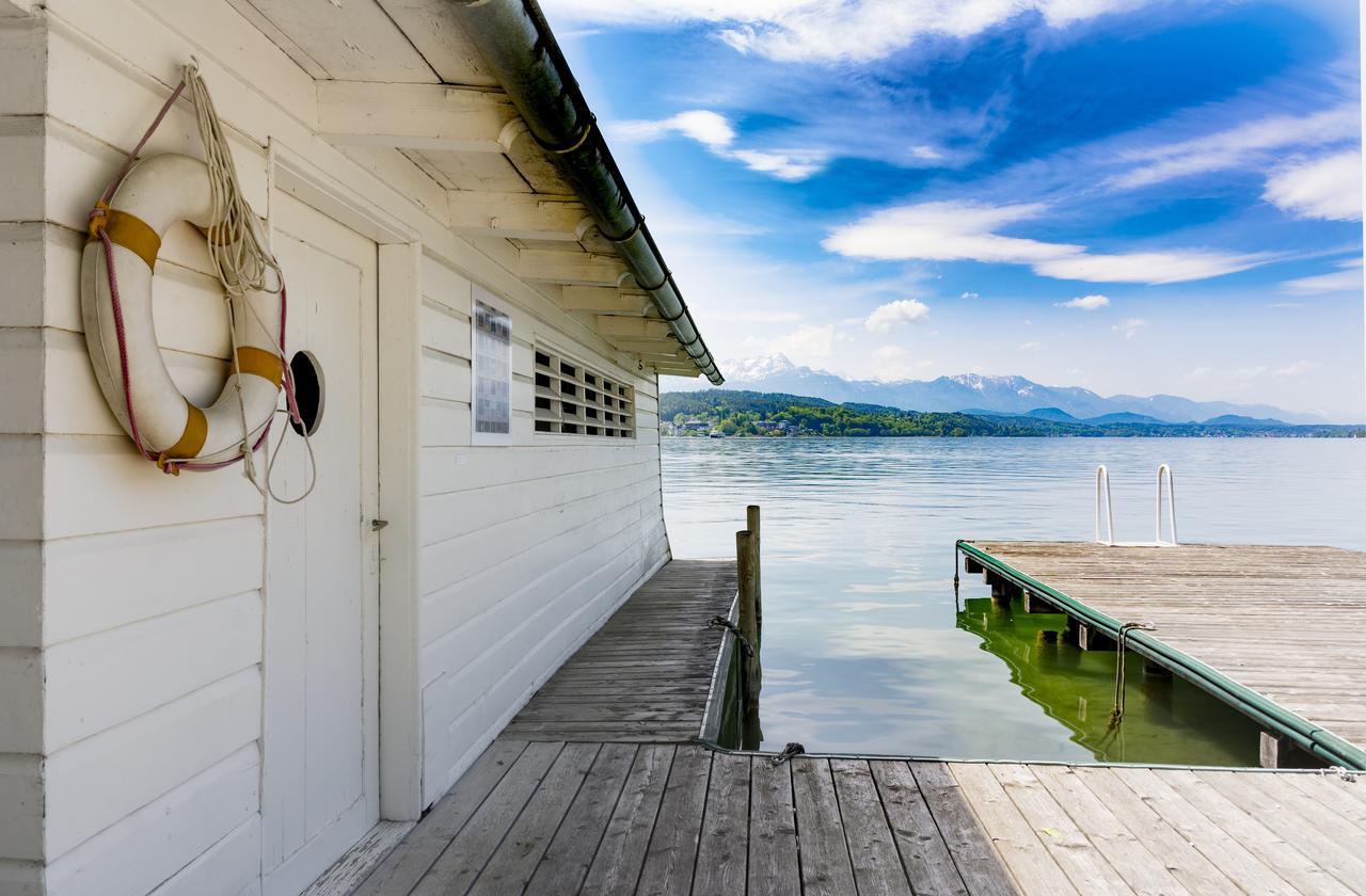 Strandhotel Kaerntnerhof Portschach am Woerthersee Exterior foto